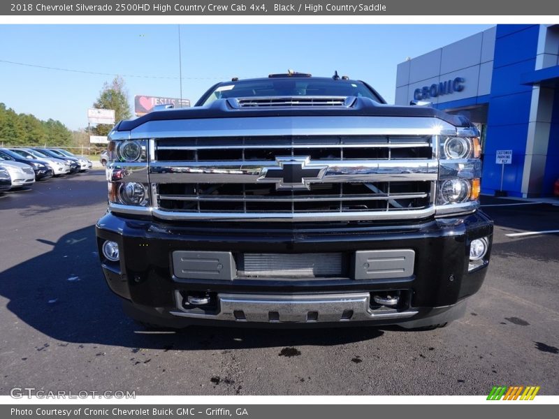 Black / High Country Saddle 2018 Chevrolet Silverado 2500HD High Country Crew Cab 4x4