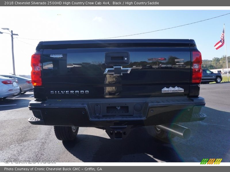 Black / High Country Saddle 2018 Chevrolet Silverado 2500HD High Country Crew Cab 4x4