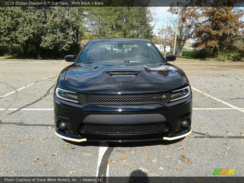 Pitch Black / Black 2018 Dodge Charger R/T Scat Pack