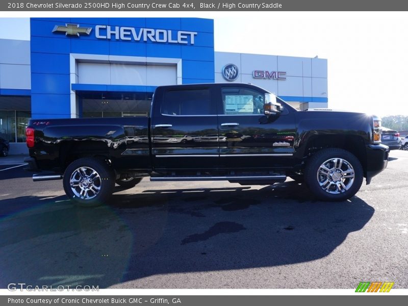 Black / High Country Saddle 2018 Chevrolet Silverado 2500HD High Country Crew Cab 4x4