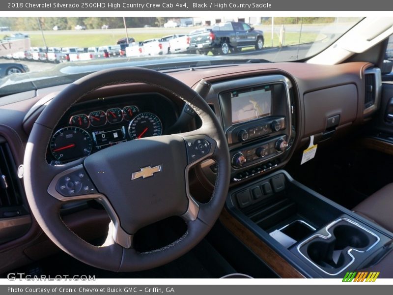 Black / High Country Saddle 2018 Chevrolet Silverado 2500HD High Country Crew Cab 4x4