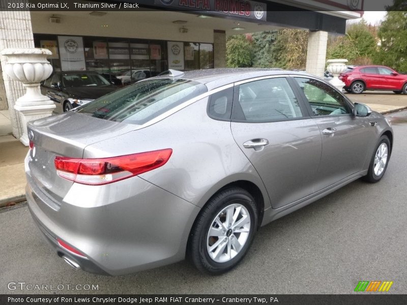 Titanium Silver / Black 2018 Kia Optima LX