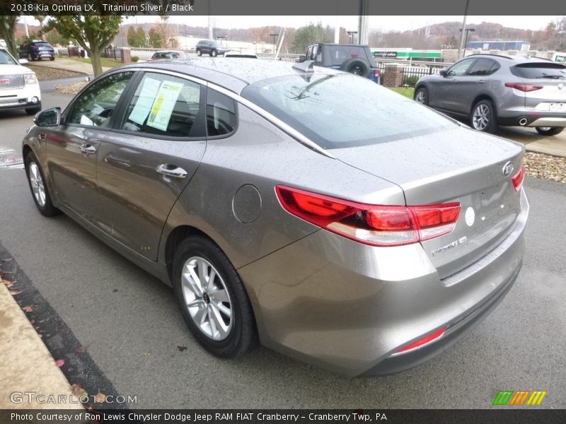 Titanium Silver / Black 2018 Kia Optima LX