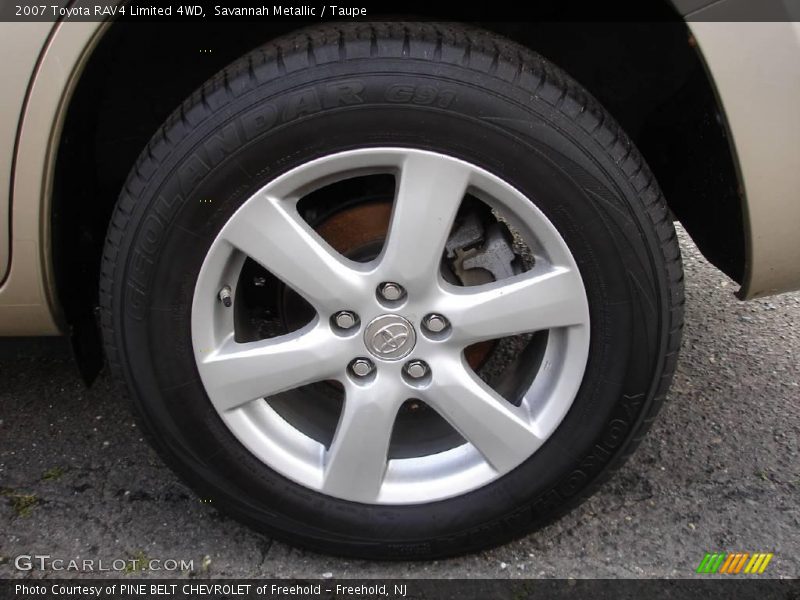 Savannah Metallic / Taupe 2007 Toyota RAV4 Limited 4WD