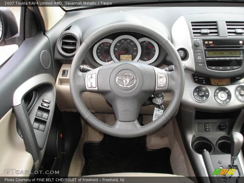 Savannah Metallic / Taupe 2007 Toyota RAV4 Limited 4WD