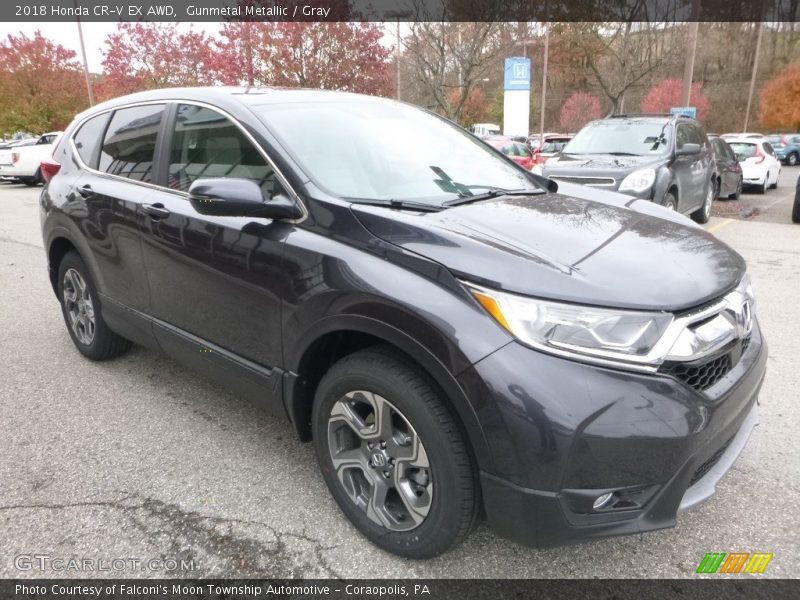 Front 3/4 View of 2018 CR-V EX AWD