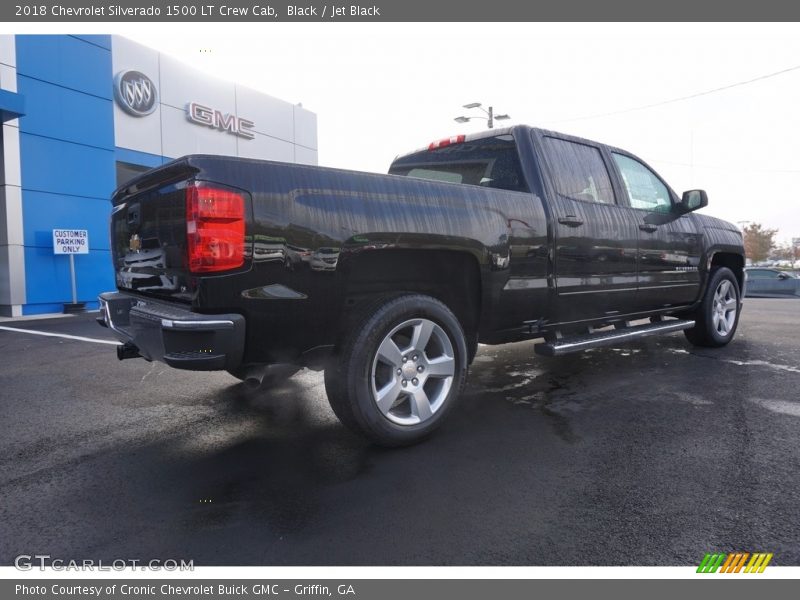 Black / Jet Black 2018 Chevrolet Silverado 1500 LT Crew Cab