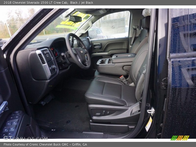 Black / Jet Black 2018 Chevrolet Silverado 1500 LT Crew Cab