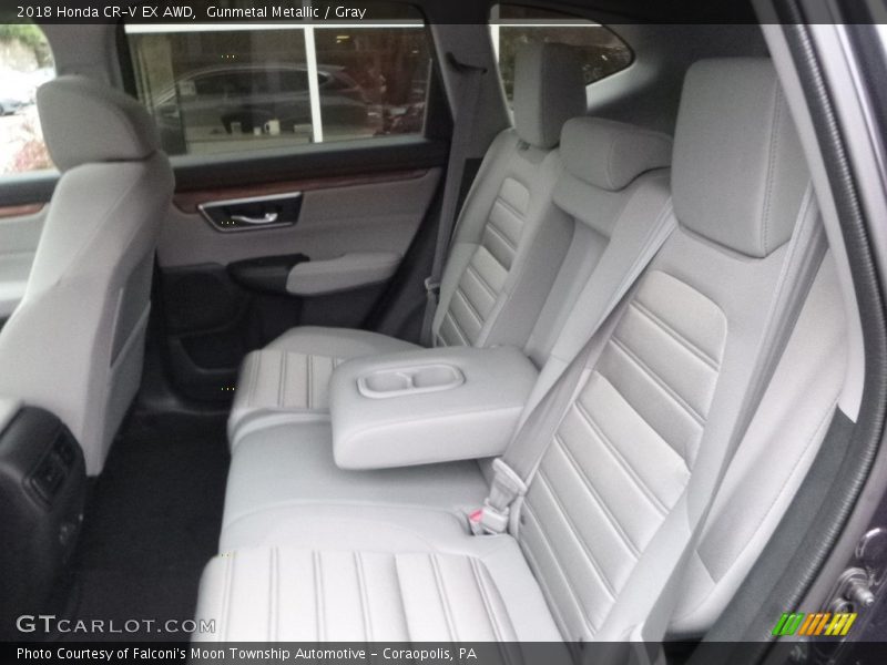 Rear Seat of 2018 CR-V EX AWD