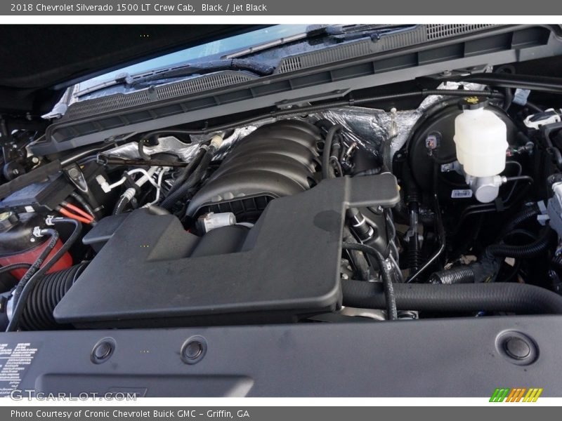 Black / Jet Black 2018 Chevrolet Silverado 1500 LT Crew Cab