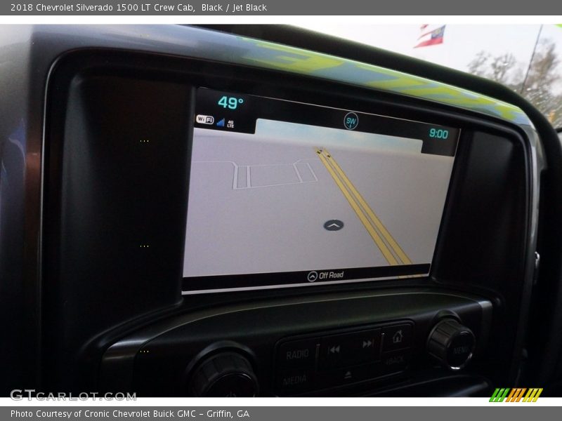 Black / Jet Black 2018 Chevrolet Silverado 1500 LT Crew Cab