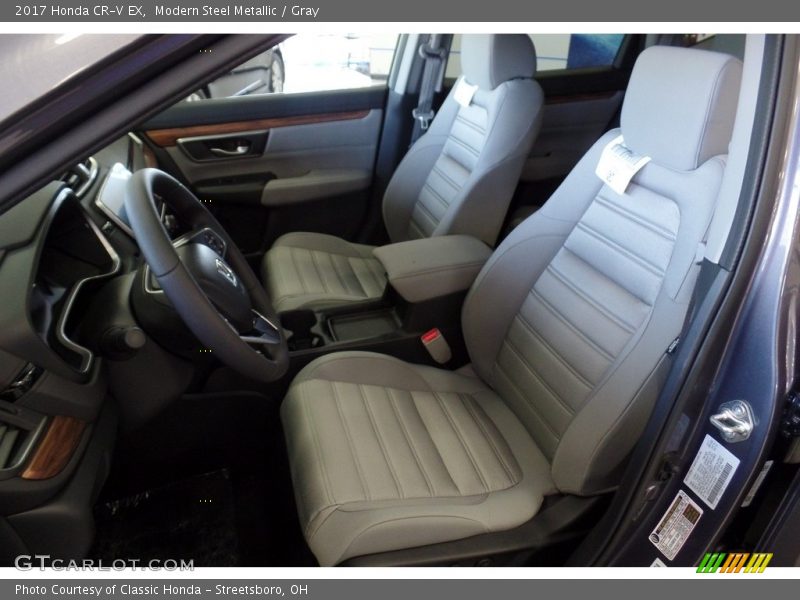 Modern Steel Metallic / Gray 2017 Honda CR-V EX