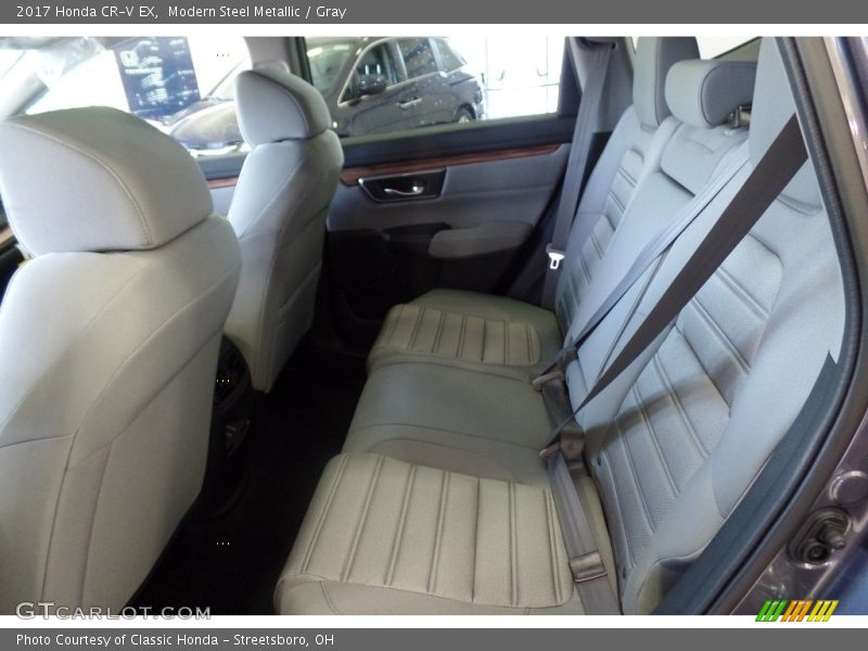 Modern Steel Metallic / Gray 2017 Honda CR-V EX