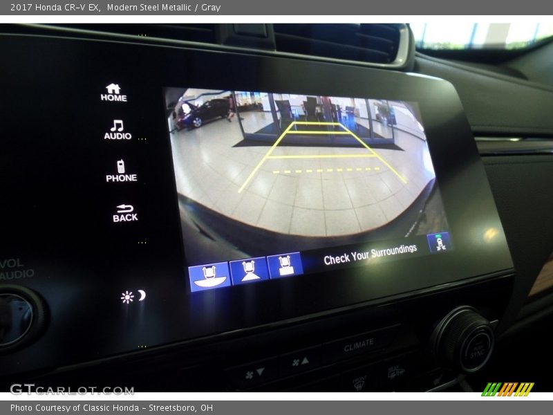 Modern Steel Metallic / Gray 2017 Honda CR-V EX