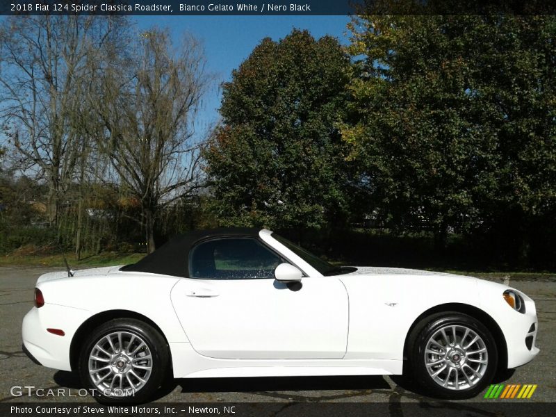  2018 124 Spider Classica Roadster Bianco Gelato White