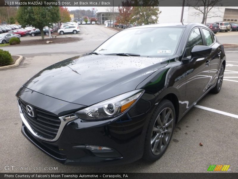 Jet Black Mica / Black 2018 Mazda MAZDA3 Touring 5 Door