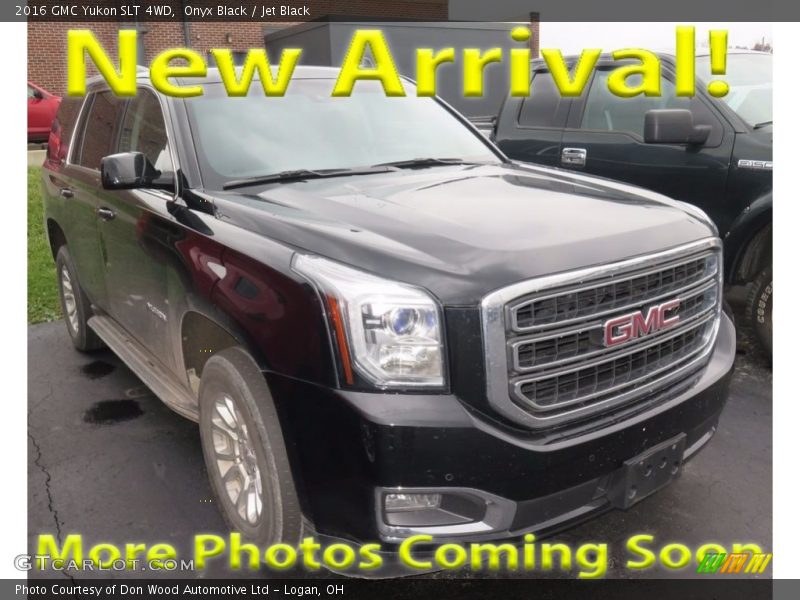 Onyx Black / Jet Black 2016 GMC Yukon SLT 4WD