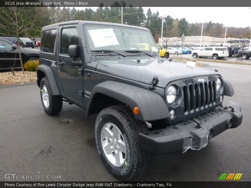 Front 3/4 View of 2018 Wrangler Sport 4x4