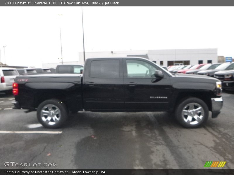 Black / Jet Black 2018 Chevrolet Silverado 1500 LT Crew Cab 4x4