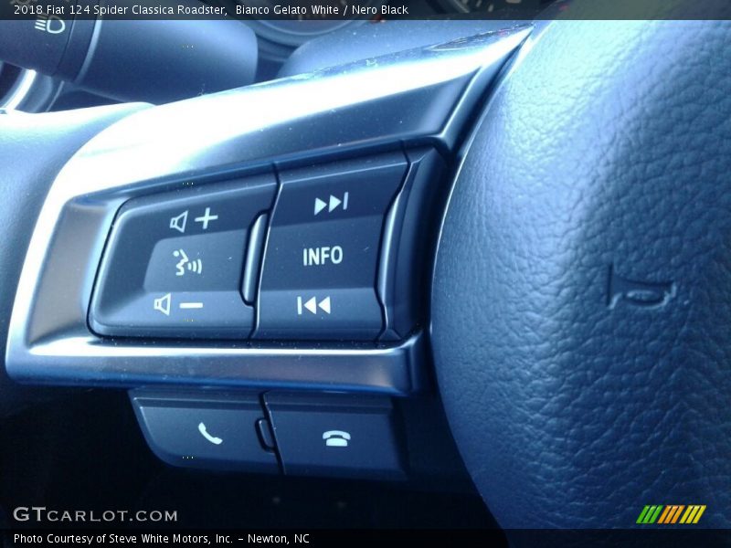 Controls of 2018 124 Spider Classica Roadster