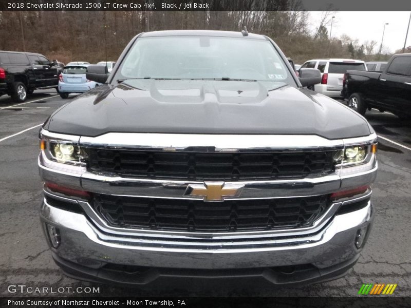 Black / Jet Black 2018 Chevrolet Silverado 1500 LT Crew Cab 4x4