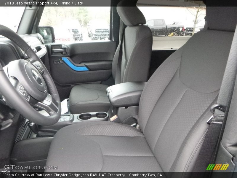 Rhino / Black 2018 Jeep Wrangler Sport 4x4
