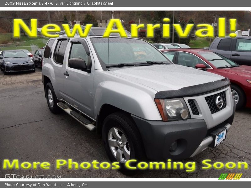 Silver Lightning / Graphite/Steel 2009 Nissan Xterra S 4x4
