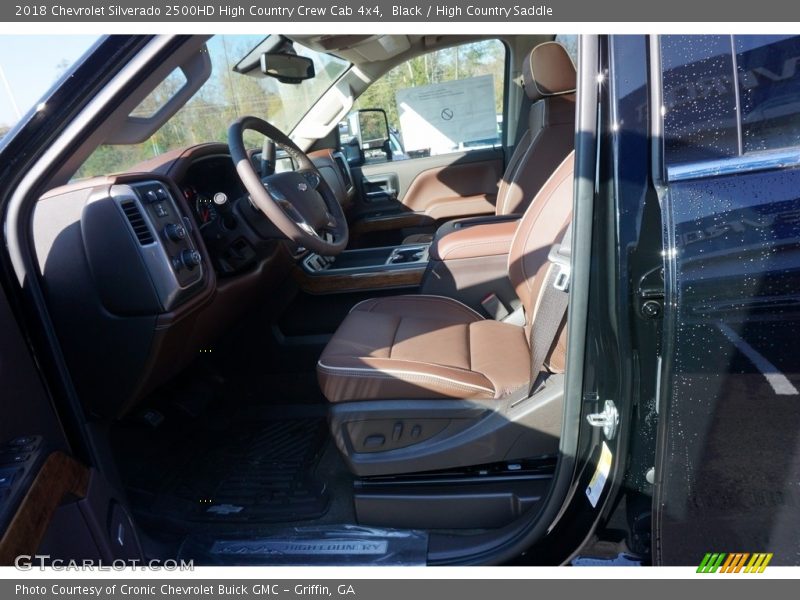 Black / High Country Saddle 2018 Chevrolet Silverado 2500HD High Country Crew Cab 4x4