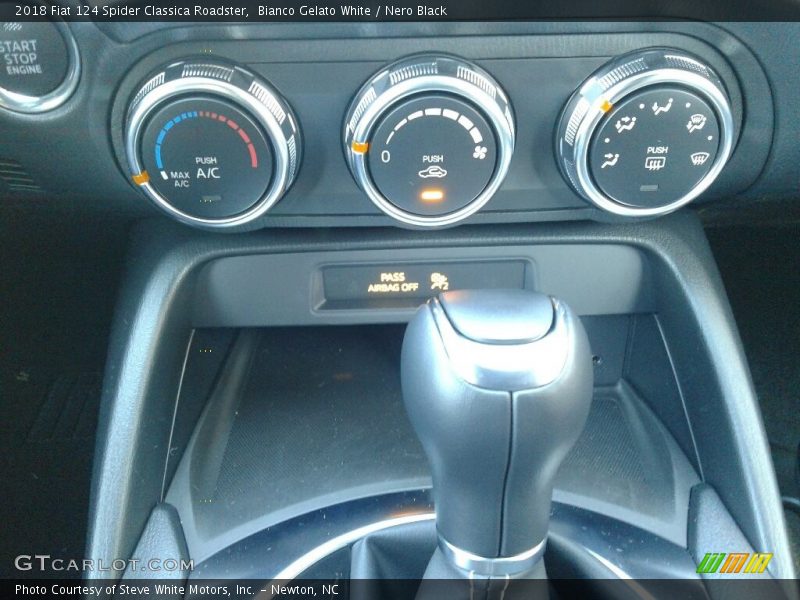 Controls of 2018 124 Spider Classica Roadster