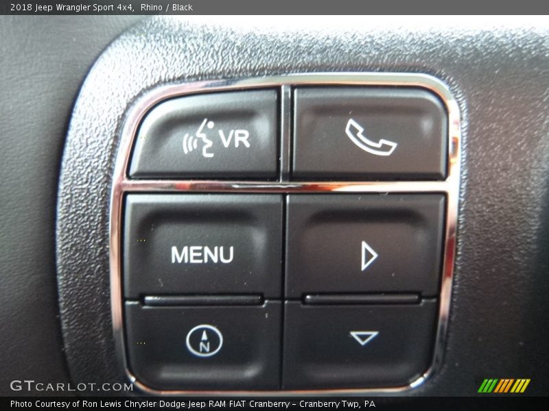 Rhino / Black 2018 Jeep Wrangler Sport 4x4