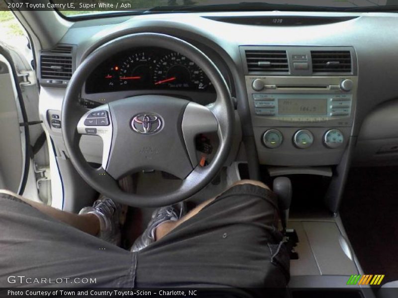 Super White / Ash 2007 Toyota Camry LE