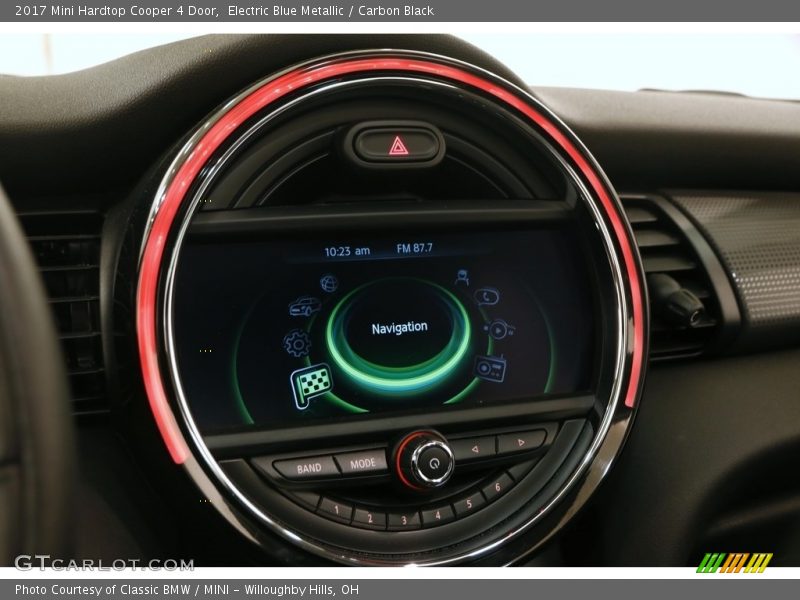 Electric Blue Metallic / Carbon Black 2017 Mini Hardtop Cooper 4 Door