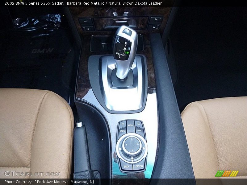 Barbera Red Metallic / Natural Brown Dakota Leather 2009 BMW 5 Series 535xi Sedan