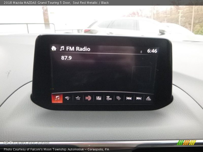 Soul Red Metallic / Black 2018 Mazda MAZDA3 Grand Touring 5 Door