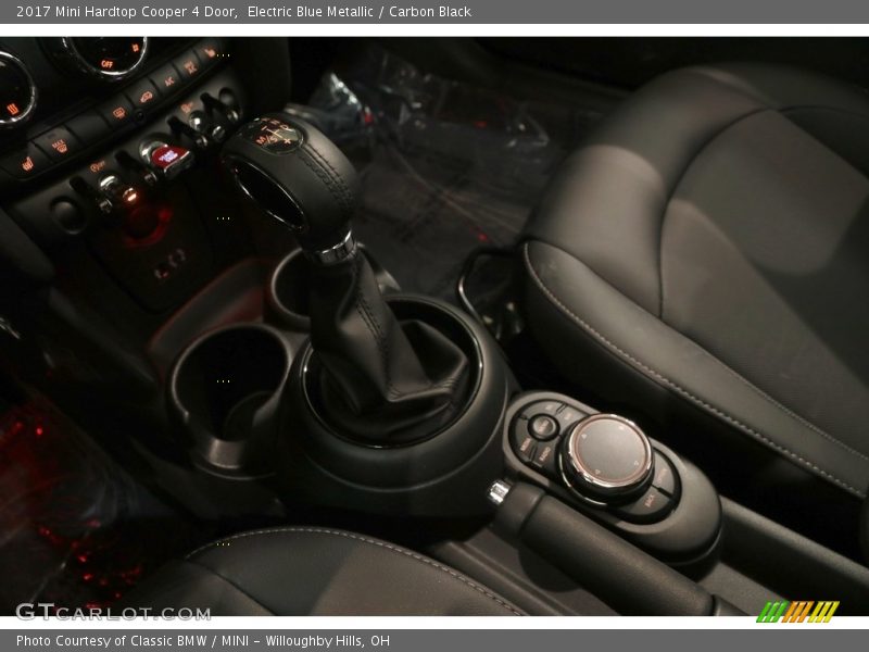 Electric Blue Metallic / Carbon Black 2017 Mini Hardtop Cooper 4 Door