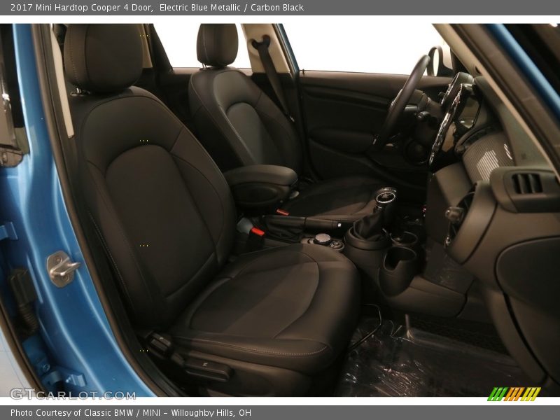 Electric Blue Metallic / Carbon Black 2017 Mini Hardtop Cooper 4 Door