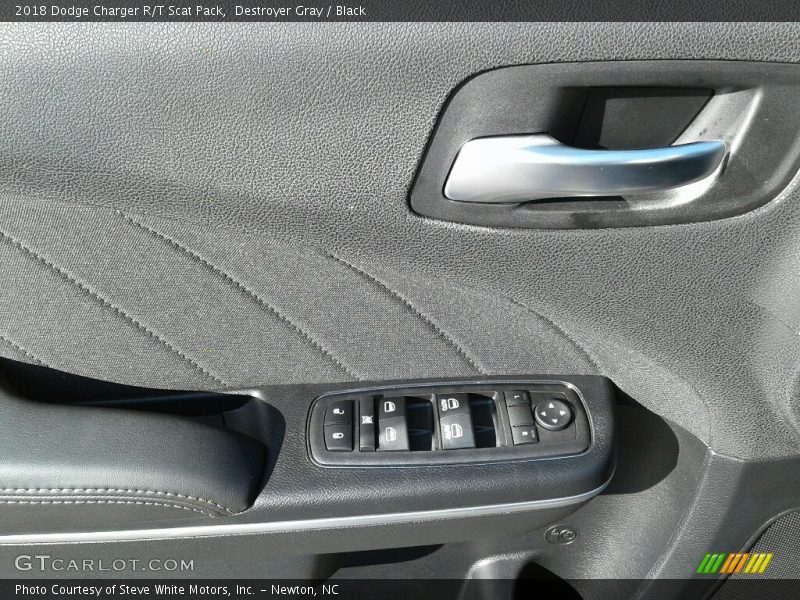 Destroyer Gray / Black 2018 Dodge Charger R/T Scat Pack