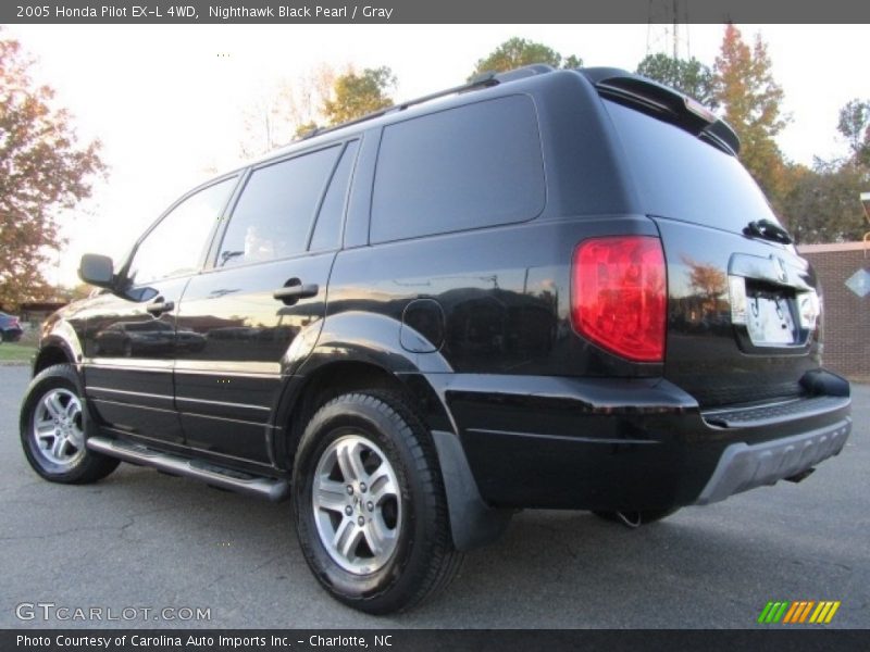 Nighthawk Black Pearl / Gray 2005 Honda Pilot EX-L 4WD