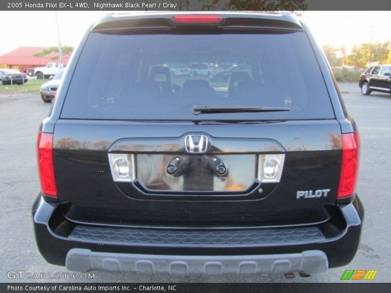Nighthawk Black Pearl / Gray 2005 Honda Pilot EX-L 4WD
