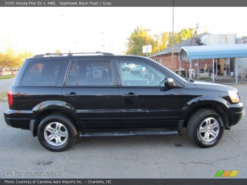 Nighthawk Black Pearl / Gray 2005 Honda Pilot EX-L 4WD