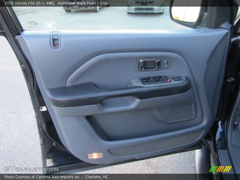 Nighthawk Black Pearl / Gray 2005 Honda Pilot EX-L 4WD