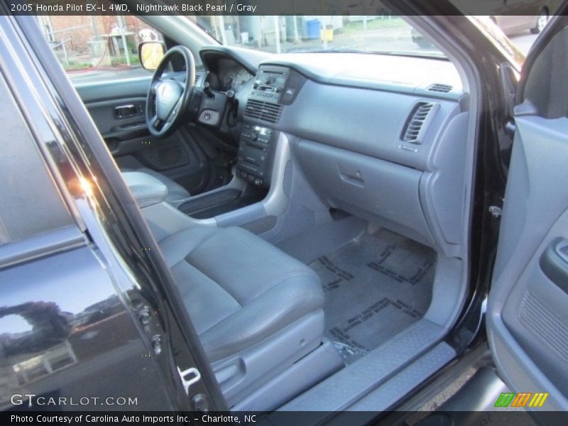 Nighthawk Black Pearl / Gray 2005 Honda Pilot EX-L 4WD