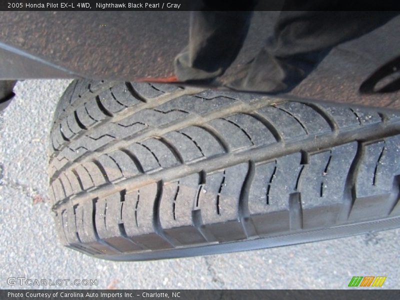 Nighthawk Black Pearl / Gray 2005 Honda Pilot EX-L 4WD