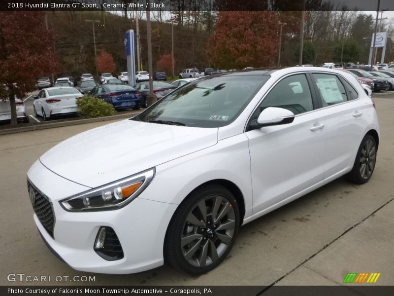 Front 3/4 View of 2018 Elantra GT Sport