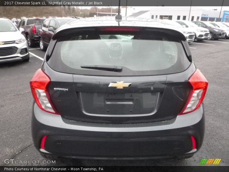 Nightfall Gray Metallic / Jet Black 2017 Chevrolet Spark LS