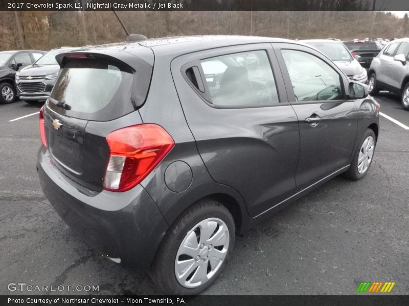 Nightfall Gray Metallic / Jet Black 2017 Chevrolet Spark LS