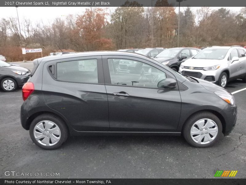 Nightfall Gray Metallic / Jet Black 2017 Chevrolet Spark LS