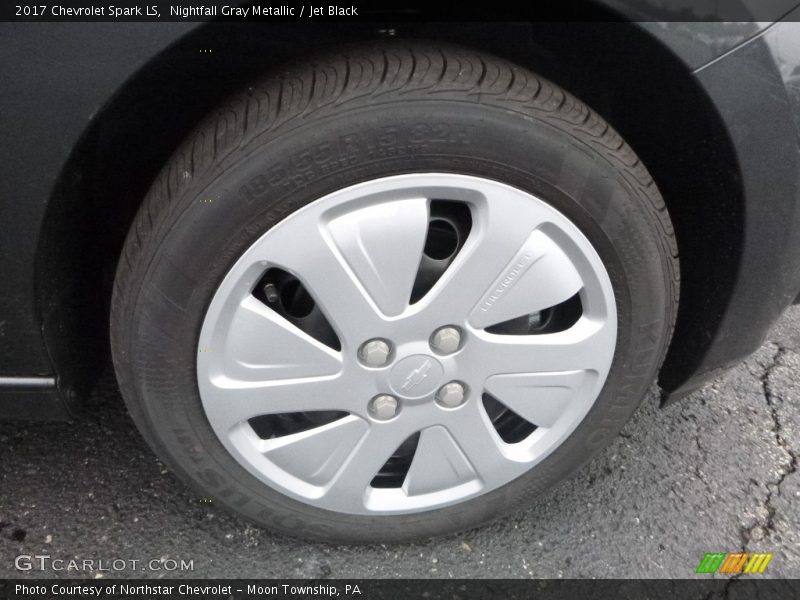 Nightfall Gray Metallic / Jet Black 2017 Chevrolet Spark LS