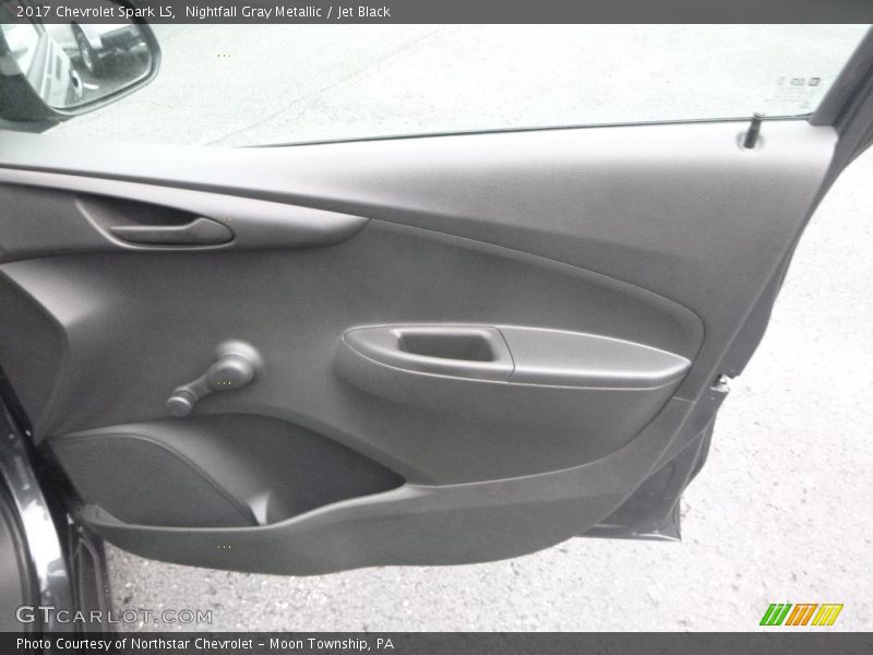 Nightfall Gray Metallic / Jet Black 2017 Chevrolet Spark LS