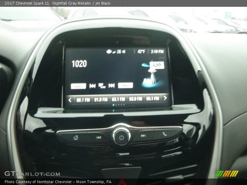Nightfall Gray Metallic / Jet Black 2017 Chevrolet Spark LS